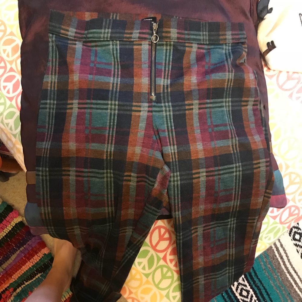 Hue plaid leggings
